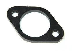 Intake Manifold Insulator - Black Rubber - 52mm Stud Spacing - Bevel Twins