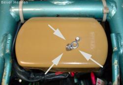 Nut & Washer for APRILIA Fuse Box Lid