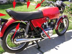 Seat Cover - 860 GT (raised back version)