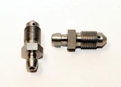 Bleed Screw - Stainless Steel - M10 x 1.0 fits Single bleeder applications - P108, F08 etc.