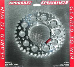 530 Rear Sprocket - Polished & Lightened - Bevel Twins