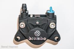 Brake Caliper - Brembo 32G BLACK - Top Opposing Inlet & Bleed