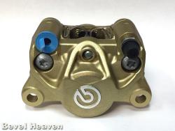 Brake Caliper - Brembo 34G GOLD - Right Front Bleeder