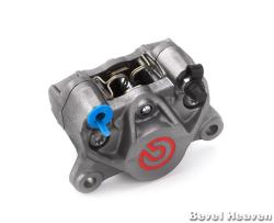 Brake Caliper - Brembo 34G Titanium - Right Front Bleeder