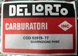 Dellorto PHBE Seal Kit
