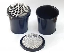 60mm Black Plastic Trumpet - PHF