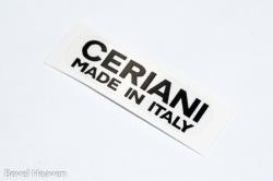 Sticker: CERIANI - black letters