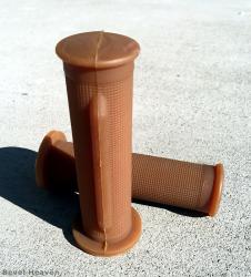 Grip Set - Tommaselli Daytona - Dark Brown - CLOSED or OPEN Ends