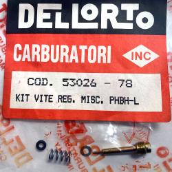 Mixture Screw Kit - PHBH-L & PHF - Short Head Type