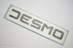 Sticker: DESMO - round E - 750SS