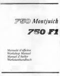 Ducati 750 F1 Montjuich Workshop Manual - Digital