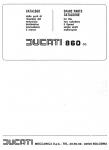 Ducati 860 Parts Catalog - Digital