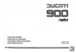 Ducati 900 Replica (MHR) Parts Catalog - Digital