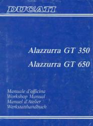 Ducati Alazzurra 350 & 650 Workshop Manual - Digital