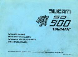 Ducati SD900 Darmah Parts Catalog - Digital