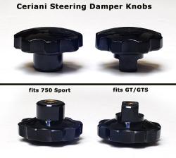 Steering Damper Knobs - CERIANI - GT/GTS or Sport