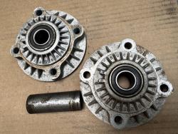 Bearing Holders (2) & Spacer - Front Wheel