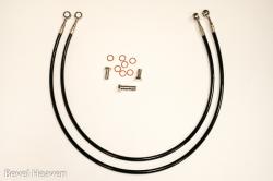 Stainless Steel Front Brake Line Kit - 750GT with Dual Brembo P108 Conversion