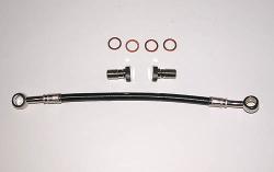 Stainless Steel Line - Master Cylinder to Splitter - 9"