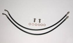 Stainless Steel Line - Splitter to Caliper [Front Of Forks]