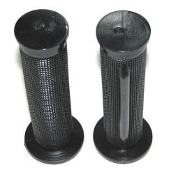 Grip Set - Tommaselli Daytona - Black - CLOSED or OPEN Ends