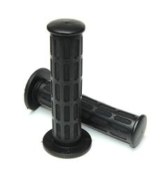 Grip Set - Tommaselli Standard Vintage - Black - CLOSED or OPEN Ends