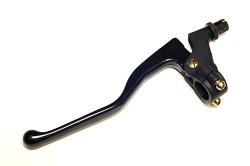 Clutch Lever Assembly - Black or Silver Dogleg Lever
