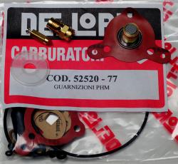 These are all the soft bits inside your Dellorto carb