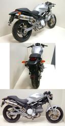 LeoVince Titanium Slipon Kit - Ducati 620, 800 & 1000 Monster - all years * SALE *