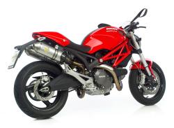 LeoVince Aluminum Slipon Kit - Ducati 696 & 1100S Monster - all years * SALE *