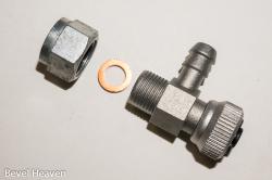 Fuel Tap - 12 x 1.0 Pason early rubber band Ducati etc