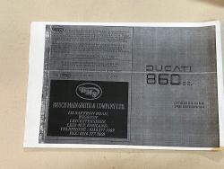 Parts Catalog - 860