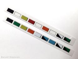 Fuse Box Color Code Sticker Set for Aprilia