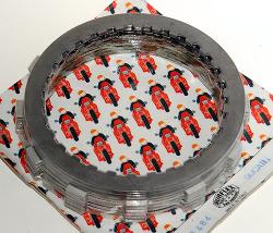 SURFLEX Clutch Kit - * ALLOY * Friction & Steel Plates - 1000cc Ducati Bevel Drive 'Mille' [Dry Clutch] Organic Kit