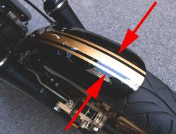 Sticker: Fender - 900SS Black & Gold