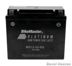 Battery - MS12-20-BS AGM - Electric Start Bevel Drive Twins