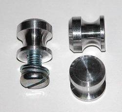 Gas Tank Button - Aluminum