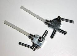 Fuel Tap Set - Brev-Orlandi [12mm x 1.5] Dual Outlet - 900SS, 750GT/S etc