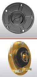 ACCOSSATO Rapid Fuel Cap - Fits All Modern Ducati With Round Cap - 851, 888, 750, 900SS, XX8, 1098, Desmosedici....