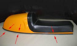 Trim, 60" - Seat 750Sport