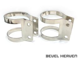 Verlicchi Headlight Bracket Set - 38mm