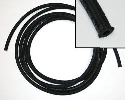 Fuel Hose - Black Woven Fabric Type
