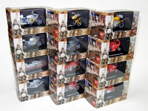 Ducati Vintage 1:32 Model Collection - 12 piece set