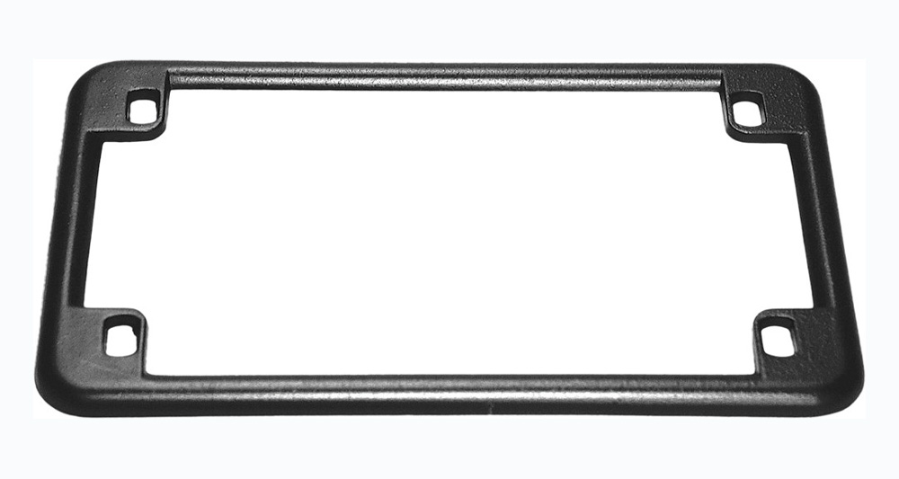 License Plate Frame - Black