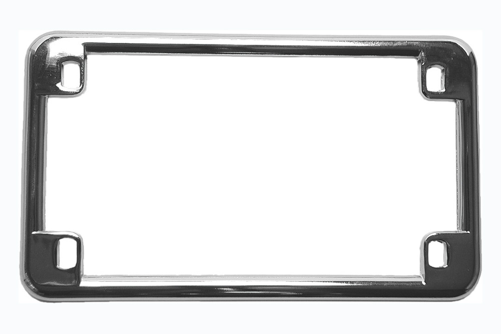 License Plate Frame - Chrome