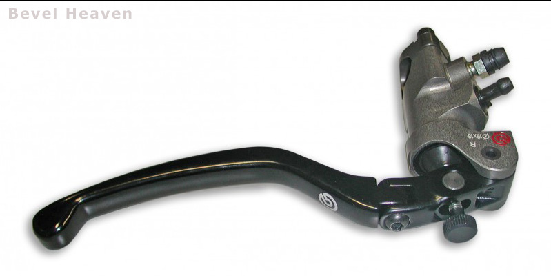 Brembo 19x 18 Billet CNC Race Radial Brake Master Cylinder - Long Folding Lever